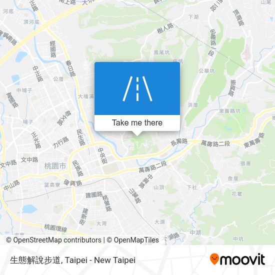 生態解說步道 map