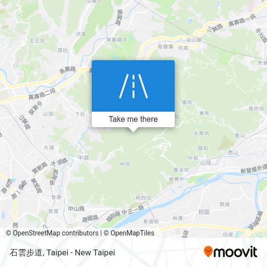 石雲步道 map