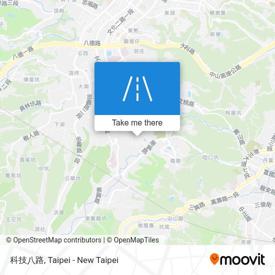 科技八路 map