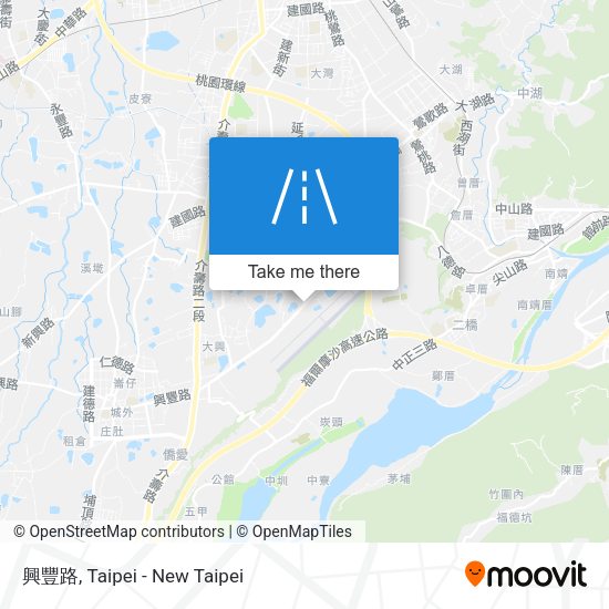 興豐路地圖