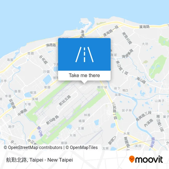 航勤北路 map