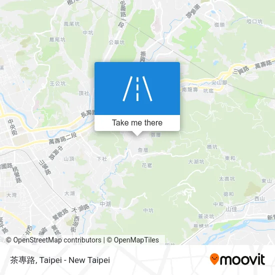 茶專路 map
