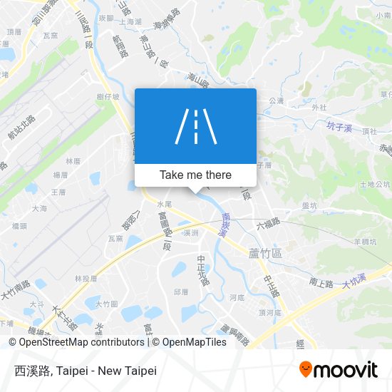 西溪路地圖