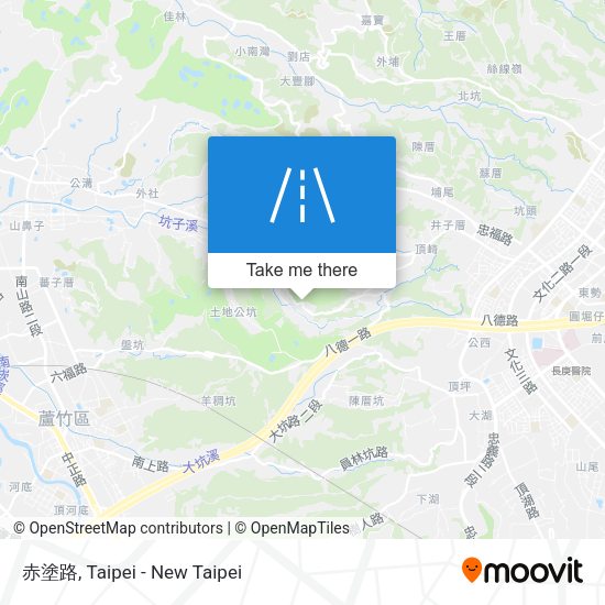 赤塗路 map