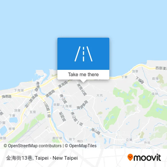 金海街13巷 map