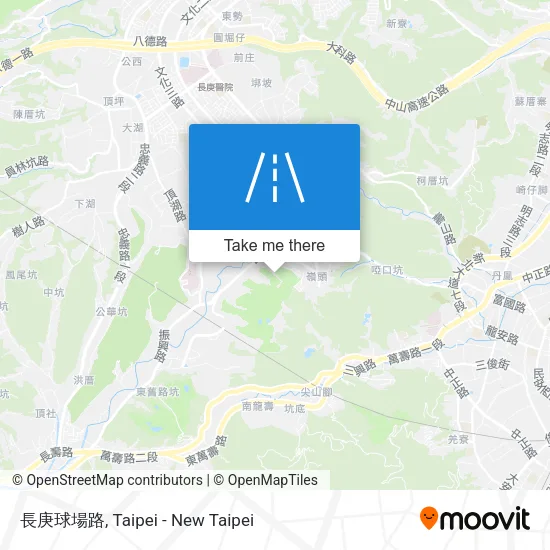 長庚球場路 map