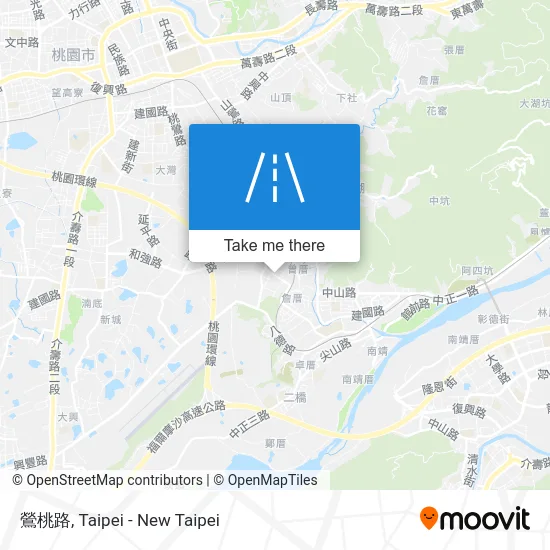 鶯桃路 map