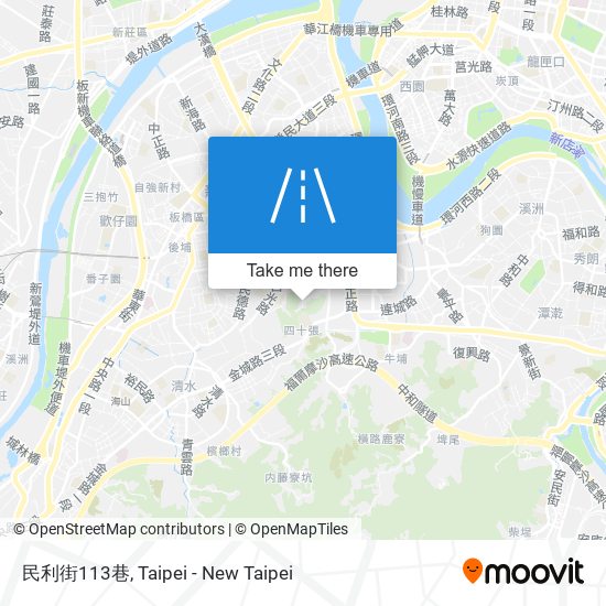 民利街113巷地圖
