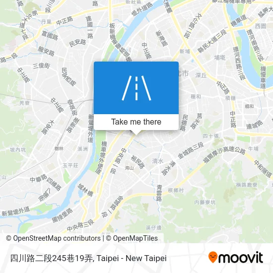 四川路二段245巷19弄地圖