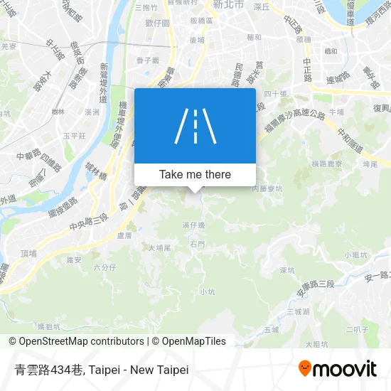 青雲路434巷 map
