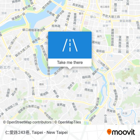 仁愛路243巷 map