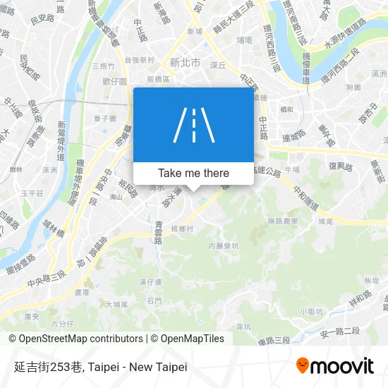 延吉街253巷 map