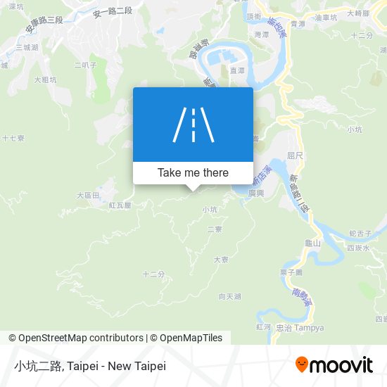 小坑二路 map