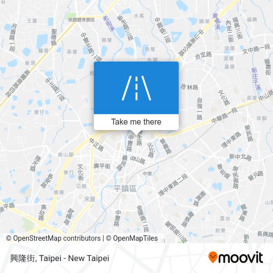 興隆街 map