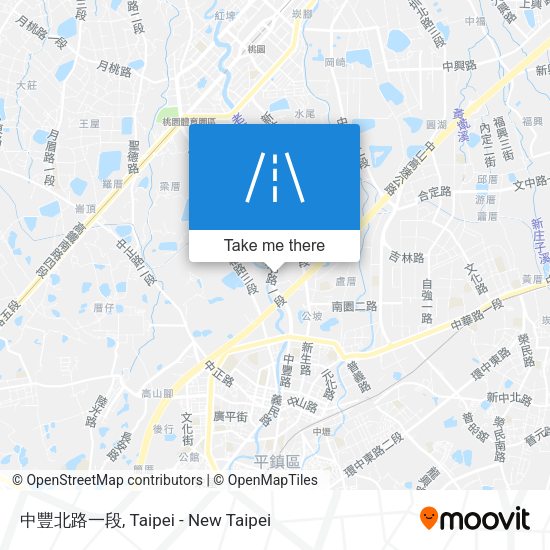 中豐北路一段地圖