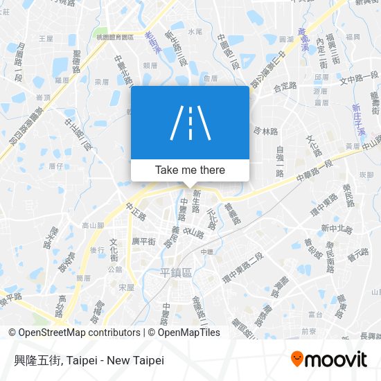 興隆五街 map