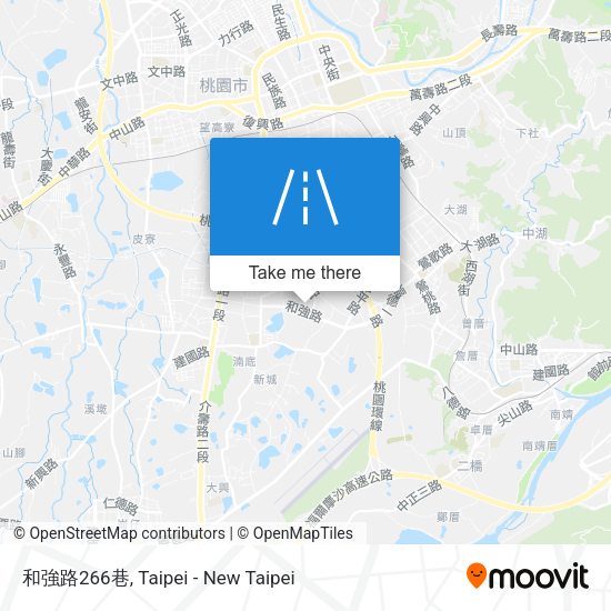 和強路266巷地圖