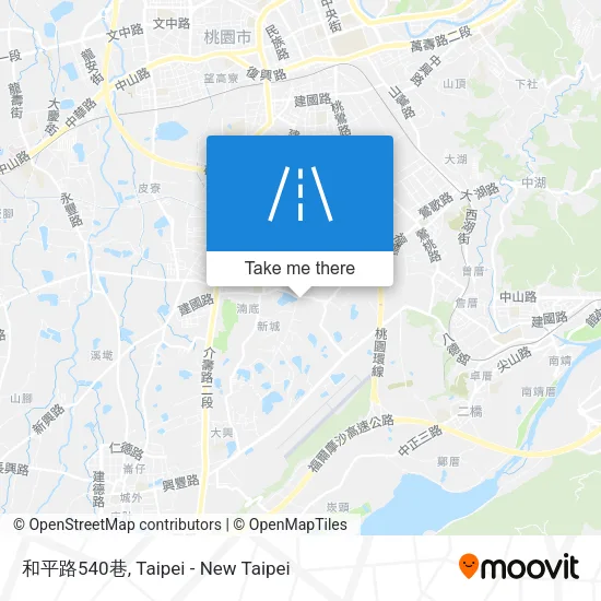 和平路540巷地圖