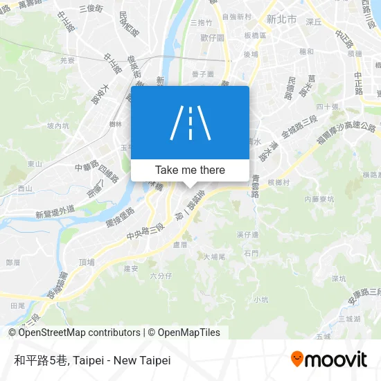 和平路5巷地圖