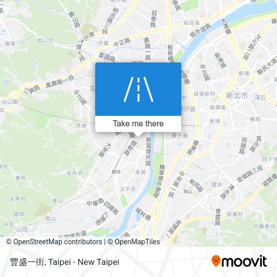 豐盛一街地圖