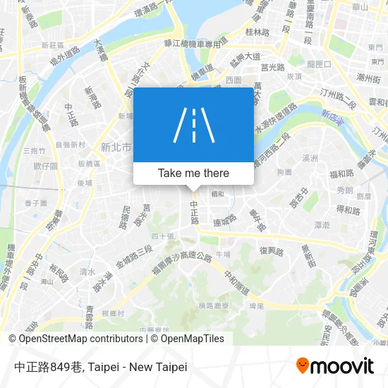 中正路849巷地圖
