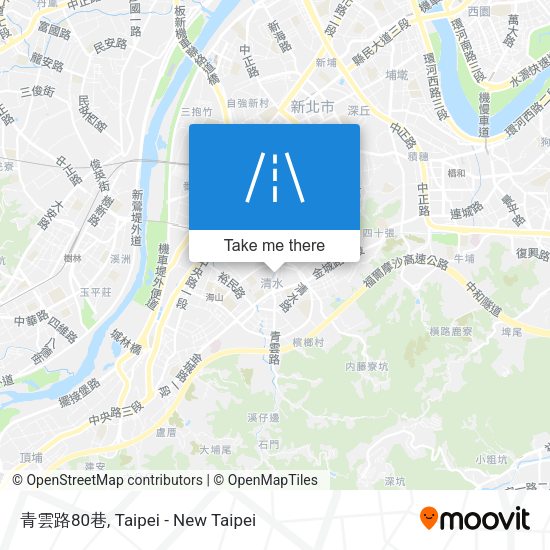 青雲路80巷 map