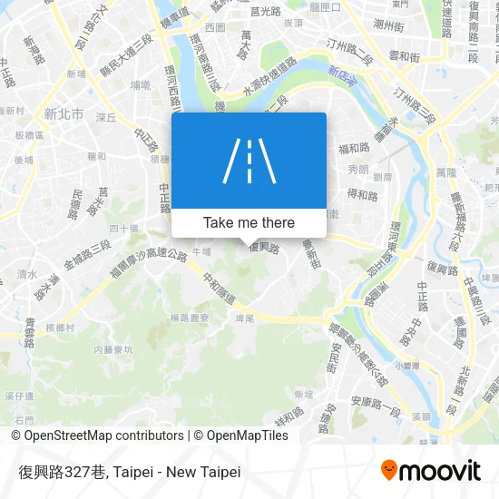 復興路327巷 map