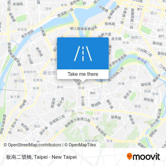 板南二號橋地圖