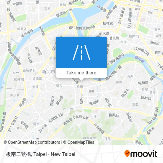 板南二號橋 map