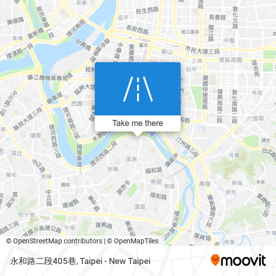 永和路二段405巷地圖