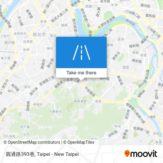 圓通路393巷 map