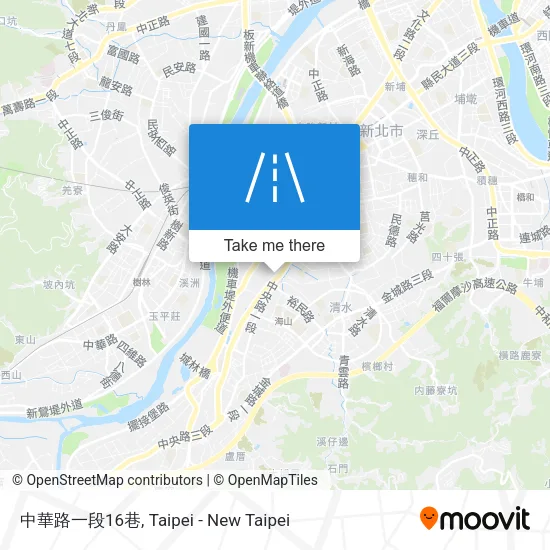 中華路一段16巷地圖