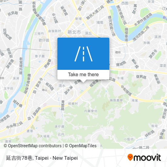 延吉街78巷地圖