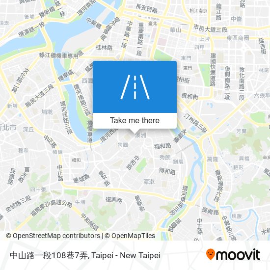 中山路一段108巷7弄地圖