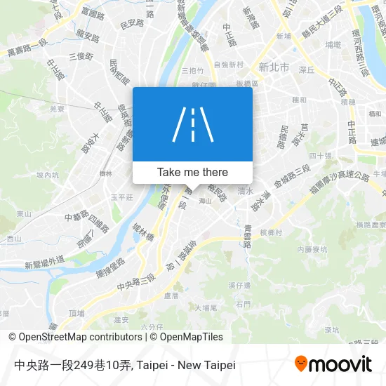 中央路一段249巷10弄地圖