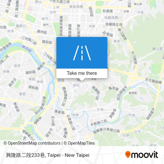 興隆路二段233巷地圖