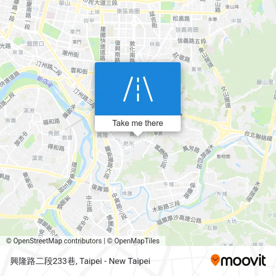 興隆路二段233巷地圖