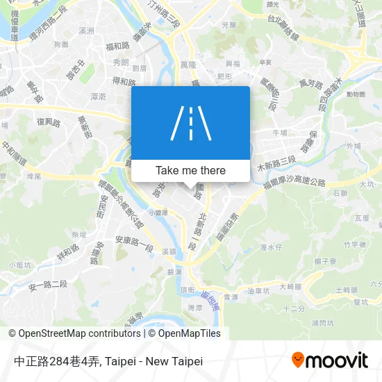 中正路284巷4弄地圖