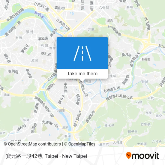 寶元路一段42巷地圖