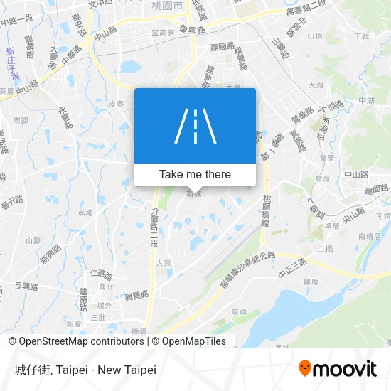 城仔街地圖