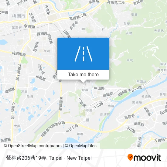 鶯桃路206巷19弄地圖
