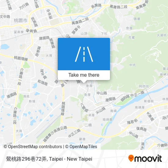 鶯桃路296巷72弄 map