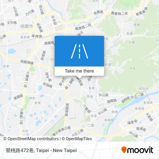 鶯桃路472巷 map