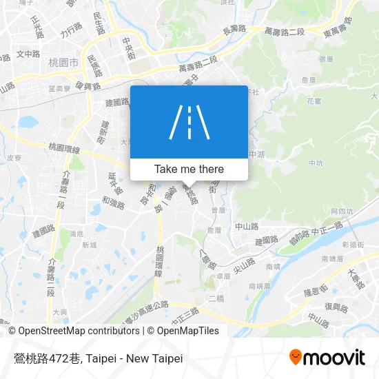 鶯桃路472巷地圖
