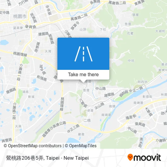 鶯桃路206巷5弄 map
