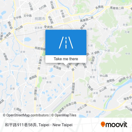 和平路911巷58弄地圖