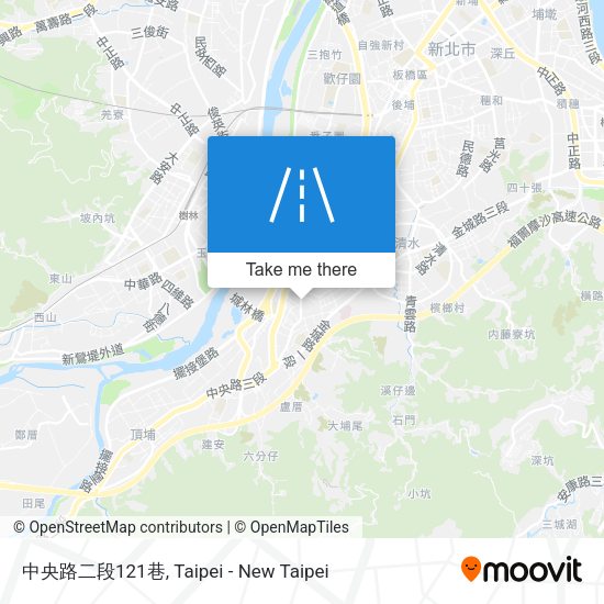 中央路二段121巷 map