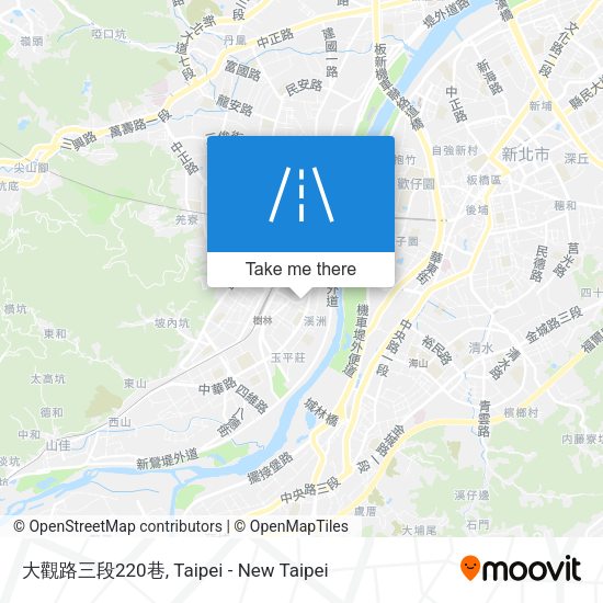 大觀路三段220巷 map