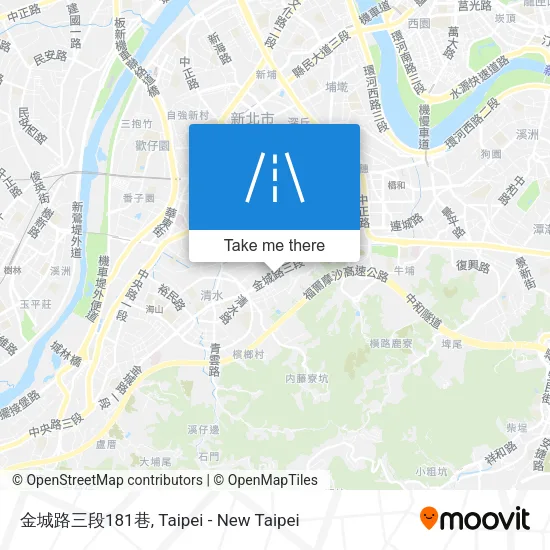 金城路三段181巷 map