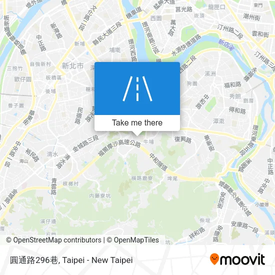 圓通路296巷 map